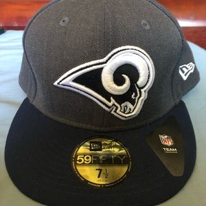 LA Rams New Era Hat (7 1/2)